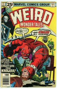 Weird Wonder Tales #17 (1973) - 6.0 FN *The Creature From Krogarr* 