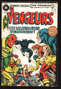 Les Vengeurs  #28 1972-Avengers by Barry Smith-Dr. Strange by Steve Ditko-Fre...