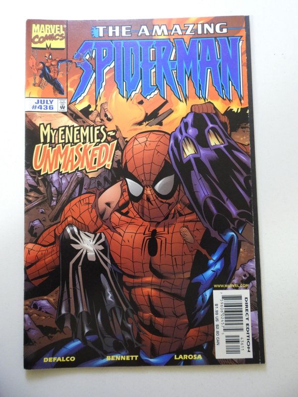 The Amazing Spider-Man #436 (1998) VG/FN Condition moisture stain bc
