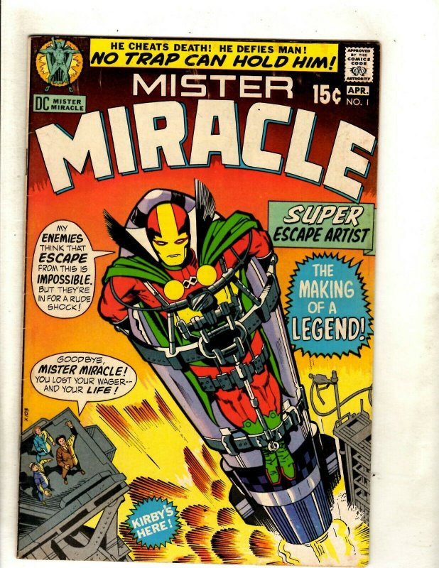 Mister Miracle # 1 VF DC Comic Book Jack Kirby Fourth World Escape Artist RS1