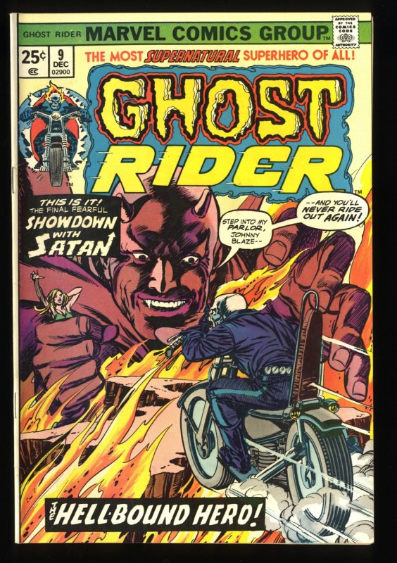 Ghost Rider (1973) #9 NM- 9.2