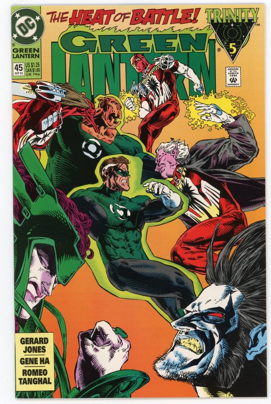 Green Lantern #45 (1990 v3) Green Lantern Corps Darkstars NM