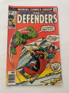 The Defenders # 41 VF/NM Marvel Comic Book Hulk Dr. Strange Silver Surfer 34 LI7
