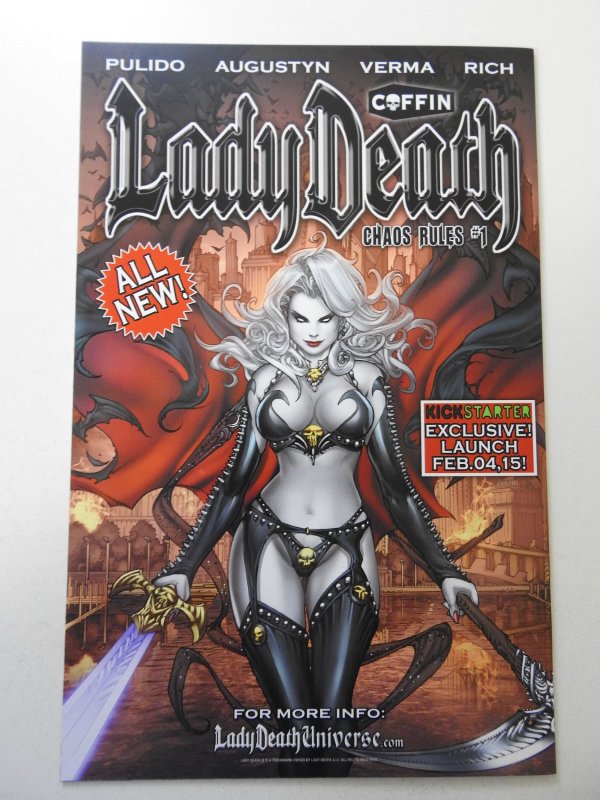 Lady Death: Chaos Rules #1 Preview Hellbent Edition (2015) NM Condition!
