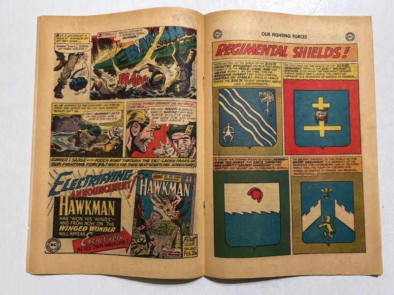 Our Fighting Forces #83 G/VG 3.0 DC Comics 1964