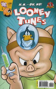 Looney Tunes (DC) #184 VF/NM ; DC | Menacing Doctor Porky Pig