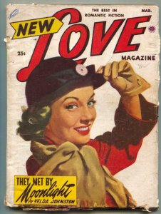 New Love Pulp March 1952- They Met By Moonlight VG