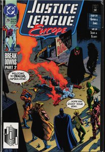 Justice League Europe #29 (1991) Captain Atom