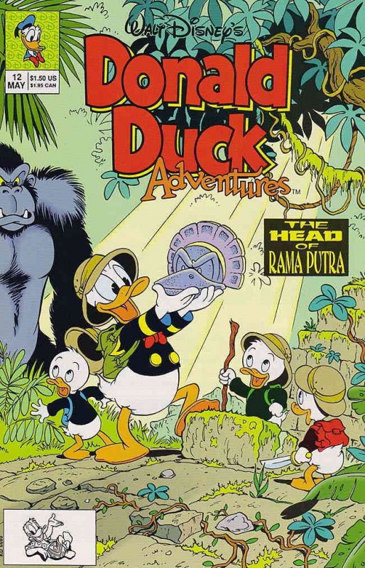 Donald Duck Adventures (Disney) #12 VF/NM ; Disney | All Ages Gorilla