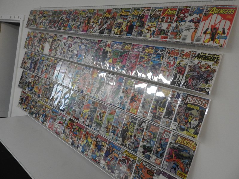 Huge Lot of 110+ Comics W/ ALL AVENGERS!!! Avg. VF Condition!
