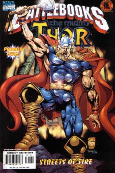 Thor Battlebook: Streets of Fire #1, NM- (Stock photo)