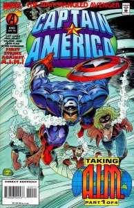 Captain America (1st Series) #440 FN ; Marvel | Taking A.I.M.