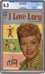 I Love Lucy Comics #1 Four Color 535 Dell 1954 CGC 6.5 Lucille Ball Photo Cover