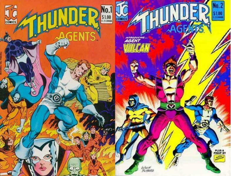 THUNDER AGENTS (1983 JC) 1-2  Complete!