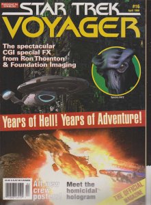 Official Star Trek: Voyager Magazine, The #16 VF/NM ; Starlog |