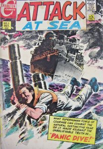 Attack At Sea 1968 #5 Silver Age Charlton Comics VG 12 Cent