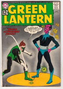 Green Lantern #18 (Jan-63) FN/VF- Mid-High-Grade Green Lantern, Pie Face