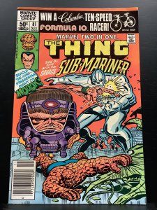 Marvel Two-in-One #81 (1981)