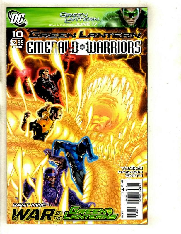 10 Comics Invasion # 1 2 3 Inferno # 1 2 3 4 Green Lantern # 8 9 10 GK25   