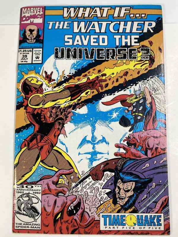 What If..Watcher Saved Universe #39 FN+ Marvel Comics C14A