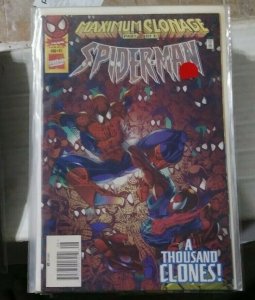 SPIDER-MAN  # 61 MAXIMUM CLONAGE  PT 4 SCARLET SPIDER  BEN REILLY  CLONE KAINE 