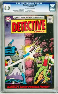 Detective Comics #338 (1965) CGC 8.0! OWW Pages!
