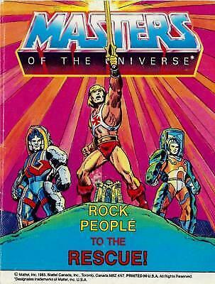 Masters of the Universe: Rock People to the Rescue #1 VG; Mattel Mini-Comic | lo