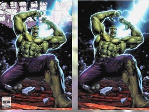 ?~MARVEL~HULK #7~?~JAY ANACLETO~TRADE DRESS & VIRGIN UNKNOWN VARIANT SET~?