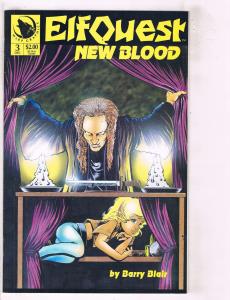 Lot of 5 Elf Quest New Blood Warp Graphics Comic Books #2 3 5 7 10 BH22 