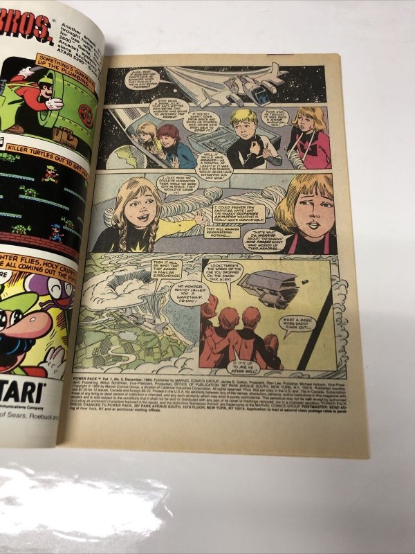 Power Pack (1984) # 5 (VF) Canadian Price Variant • Louise Simonson • Marvel