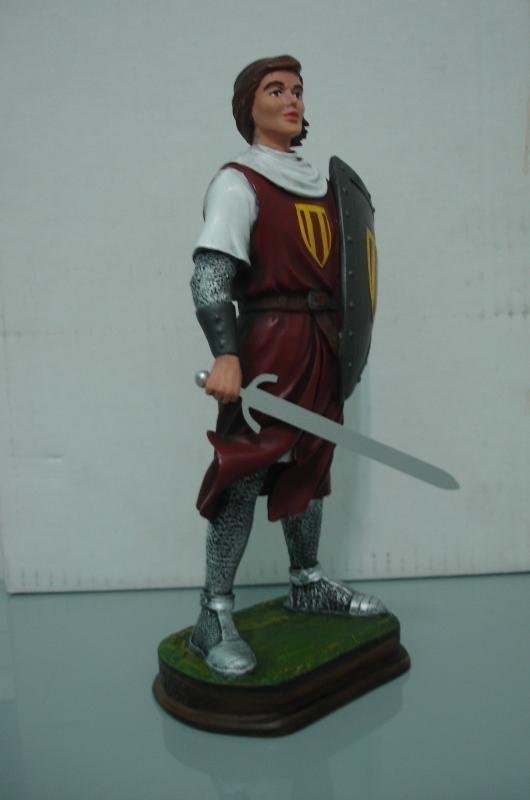 Figura Resina El Capitan Trueno , 22 cm de altura