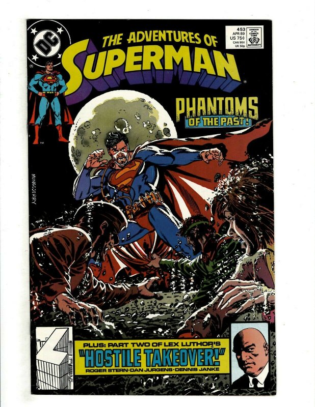 12 Adventures of Superman DC Comics 437 441 442 444 445 446 447 449 450 + HG1