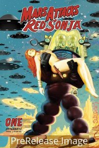 MARS ATTACKS RED SONJA (2020 DYNAMITE) #2 VARIANT CVR B SUYDAM PRESALE-09/16