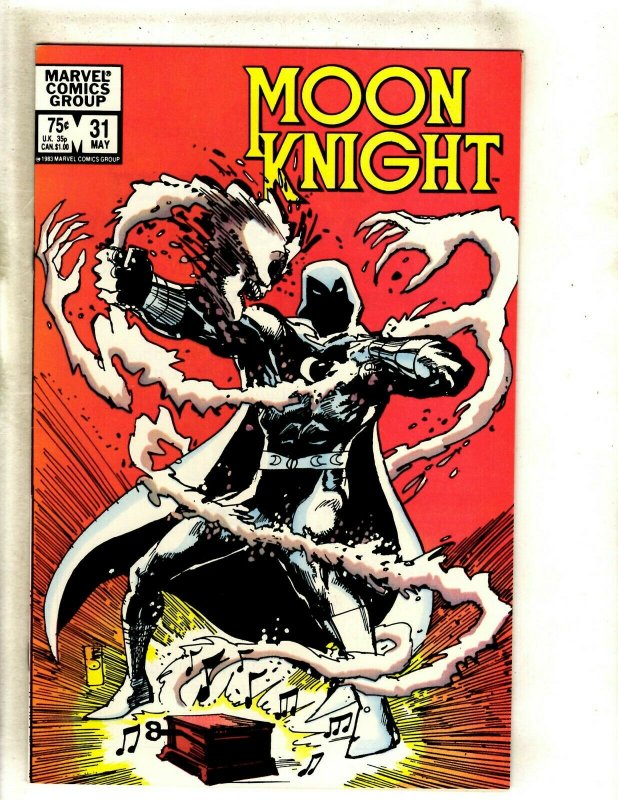 Lot Of 8 Moon Knight Marvel Comic Books # 31 32 33 34 35 36 37 38 HJ9