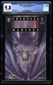 Aliens: Colonial Marines #1 CGC NM/M 9.8 White Pages