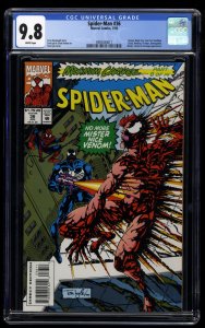 Spider-Man #36 CGC NM/M 9.8 White Pages Venom and Carnage Appearance!