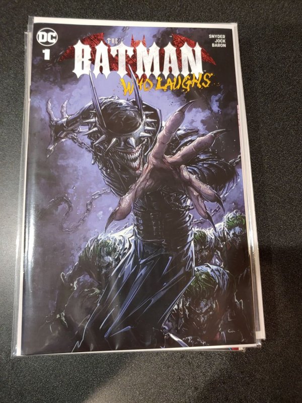 BATMAN WHO LAUGHS #1 CLAYTON CRAIN SCORPION COMICS VARIANT