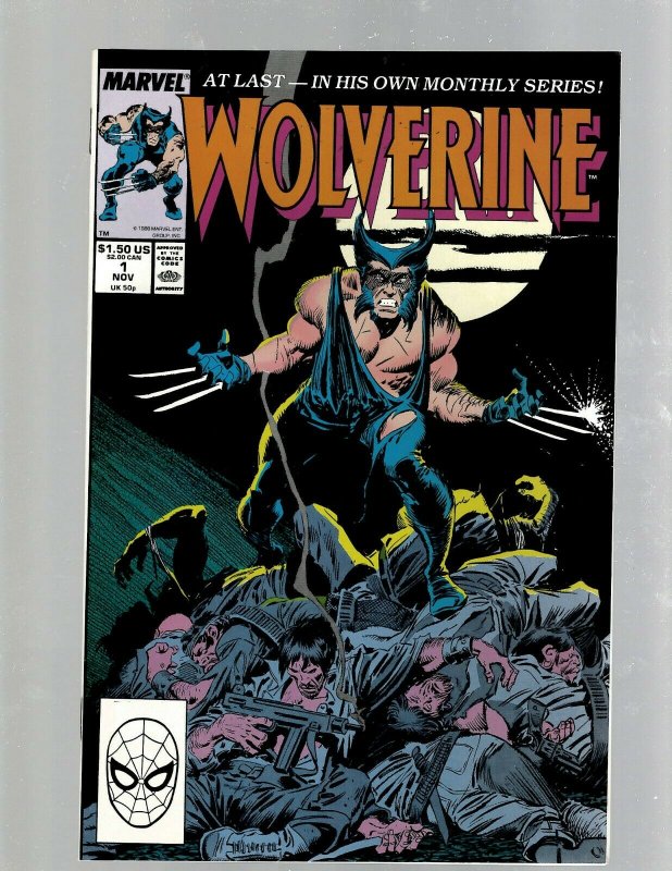 Wolverine # 1 NM 1st Print Marvel Comic Book X-Men Sabretooth Gambit Storm SB5