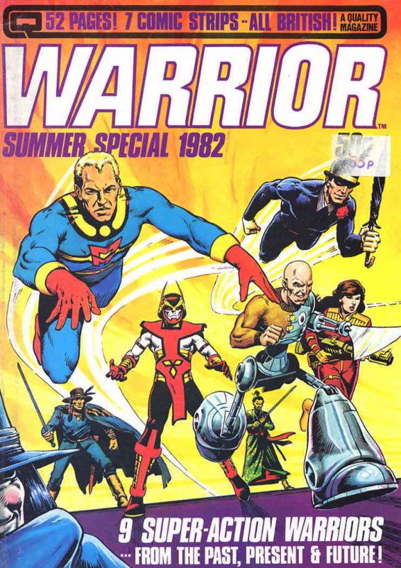 Warrior #4 FN ; Fleetway Quality, Marvelman V For Vendetta