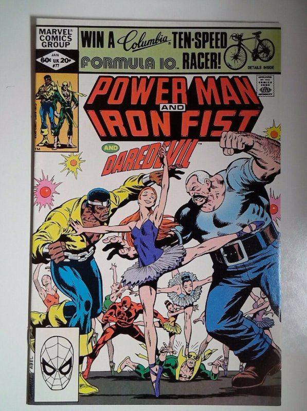 Power Man and Iron Fist #77 (1982) Marvel 9.4 NM Comic Book