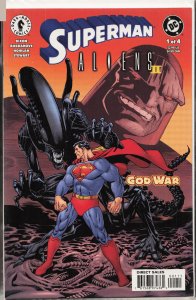 Superman Aliens 2: God War #1 (2002) Superman