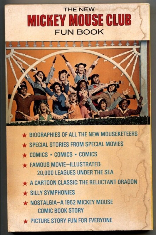 Mickey Mouse Club Funbook 1977- Mouseketeers- Disney