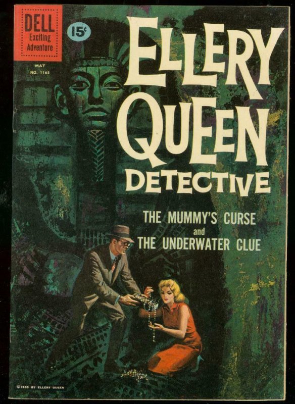 ELLERY QUEEN DETECTIVE-FOUR COLOR #1165 1961-MUMMY ISSU VF 