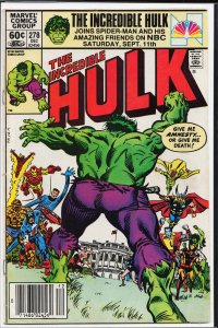 The Incredible Hulk #278 (1982) Hulk
