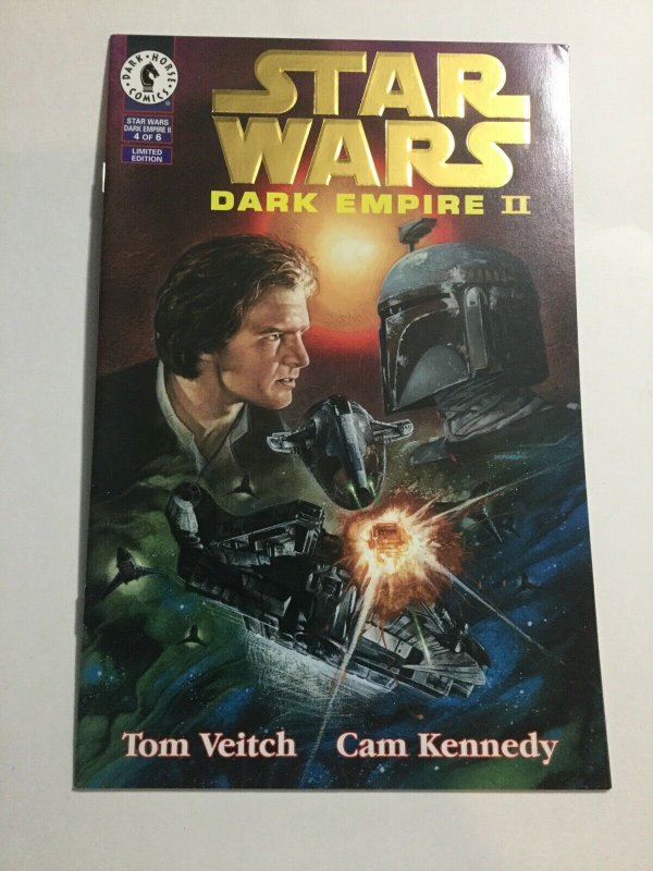 Star Wars Dark Empire II 4 Limited Edition Gold Nm- Near Mint- Dark Horse Comics