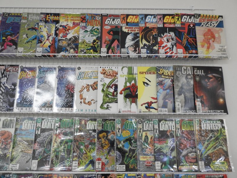 Huge Lot 180+ Comics W/ Green Lantern, Flash, G.I.Joe, +More! Avg VF- Condition!