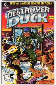 Destroyer Duck #1 (1982) Destroyer Duck [Key Issue]