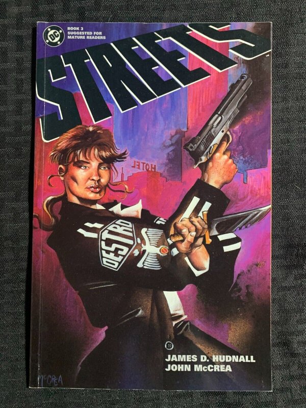 1993 STREETS #1-3 by James D Hudnall SC VF/VF+ 1st DC Comics LOT of 3