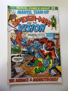 Marvel Team-Up #5 (1972) VG Condition moisture stains
