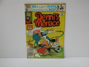 DENNIS THE MENACE #1 MARVEL COMICS - FREE SHIPPING 